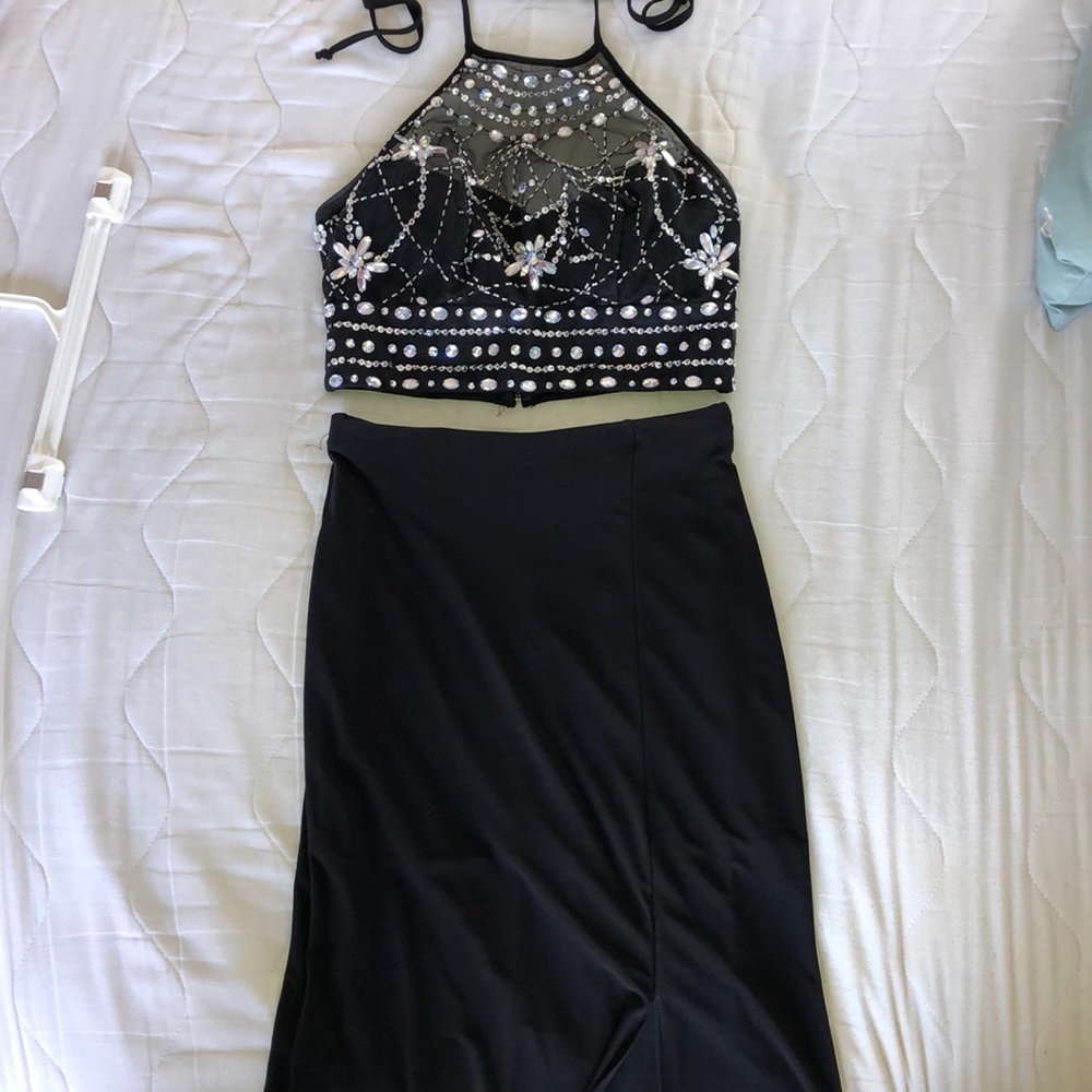 Long 2-piece dress